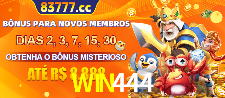 Anúncio dos benefícios para Membro VIP Sênior na plataforma WIN444, incluindo bônus promocionais, semanais e mensais, ilustrado com o personagem Fortune Tiger.